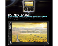 7" Double DIN Touch Bluetooth Car Stereo