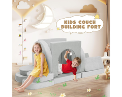 Modular Kids Play Couch Foam Sofa Set 12pcs