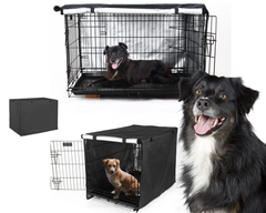 Portable Pet Dog Crate Cover