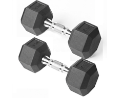 Hexagonal Dumbbell Set 9Kg Pair