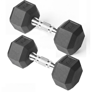 Hexagonal Dumbbell Set 9Kg Pair