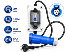 Caravan Extension Cable Adaptor