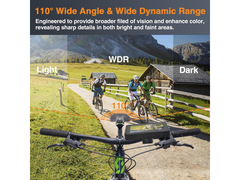 1080P Bike Mirror Camera 4.3" Monitor
