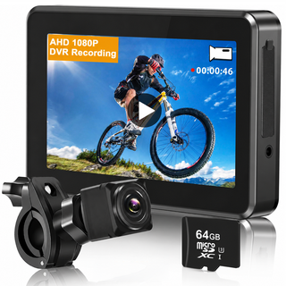 Bicycle Rear View Camera Recorder