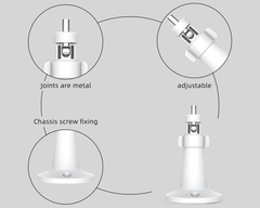 metal and abs camera mount
