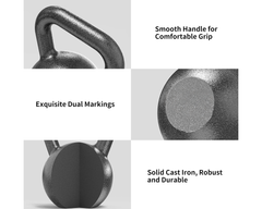 wide handle gym kettlebell