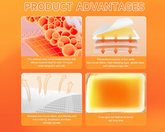 Air activated heat patches