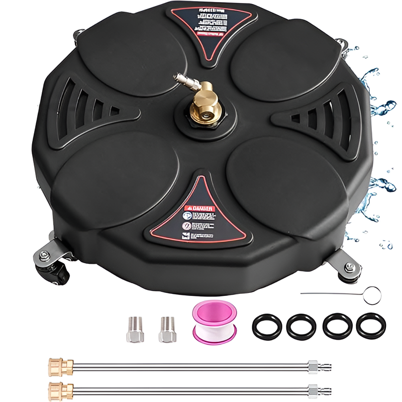 Pressure washer surface cleaner