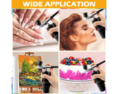 Cake decorating airbrush