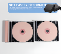 black cd dvd organizer