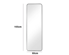 165 by 60 cm framed mirror