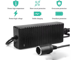 120W AC to DC Power Adapter Converter 230V-12V Car Cigarette Socket Charger