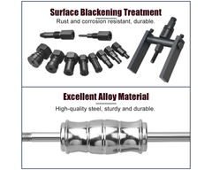 12PCS Blind Bearing Slide Hammer Tool Kit