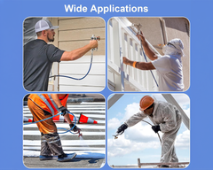 8Pcs Airless Paint Sprayer Gun Kit – 3600 PSI