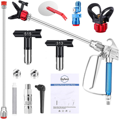 8Pcs Airless Paint Sprayer Gun Kit – 3600 PSI - Airless Paint Sprayer Gun Kit