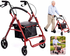 Folding Mobility Rollator Walker