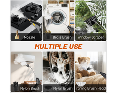 Handheld 2500W Steam Cleaner High Temperature Pressurized