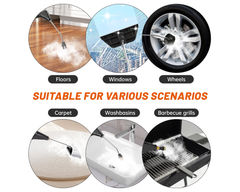 Handheld 2500W Steam Cleaner High Temperature Pressurized