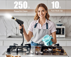 Handheld 2500W Steam Cleaner High Temperature Pressurized