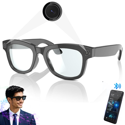 AI Smart Glasses 8K Camera ChatGPT Touch Bluetooth Player