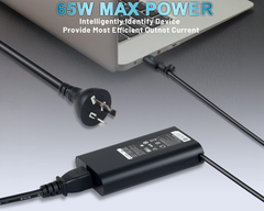 65W Type C USB C DELL Power Charger Replacement