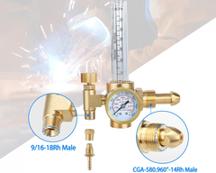 Welding Argon Flow Tube Regulator