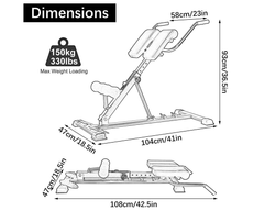 Adjustable Roman Chair Hyperextension Bench