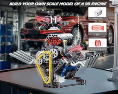 V8 Engine Building Set