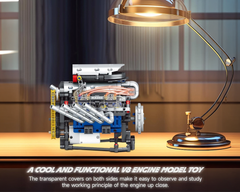 V8 Engine Building Set