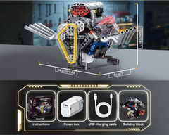 V8 Engine Building Set
