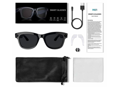 AI Smart Glasses 8K Camera ChatGPT Touch Bluetooth Player