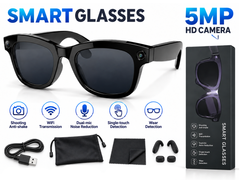 AI Smart Glasses 8K Camera ChatGPT Touch Bluetooth Player