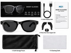 AI Smart Glasses 8K Camera ChatGPT Touch Bluetooth Player