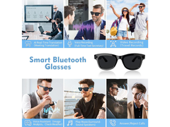 AI Smart Glasses 8K Camera ChatGPT Touch Bluetooth Player