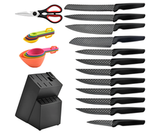 Kitchen Knife Set with Knife Block