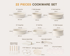 Cookware Sets Frying Cast Iron Pans Cast