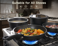 Cookware Sets Frying Cast Iron Pans Cast