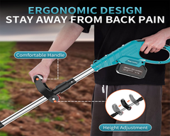 Cordless Electric Tiller Cultivator