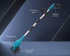 Cordless Electric Tiller Cultivator