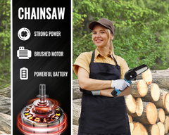 Mini Chainsaw Cordless Power ChainSaws