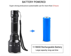 Tactical Flashlight LED Hunting Torch