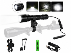 Tactical Flashlight LED Hunting Torch