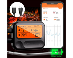 Meat Thermometer, Digital Meat Thermometer, Kitchen Timer