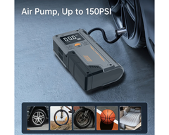 Portable Car Jump Starter with Air Pump