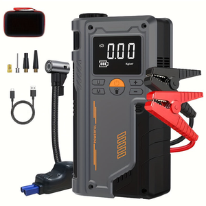Portable Car Jump Starter with Air Pump