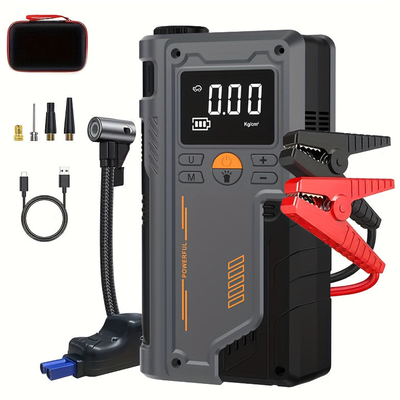 Portable Car Jump Starter with Air Pump