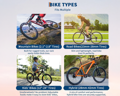 Freestanding Bike Storage Rack