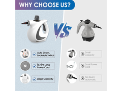 Handheld Steam Cleaner High Temperature Pressurized