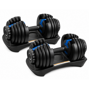 Adjustable Dumbbells 24Kg Pair