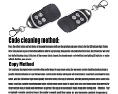Garador GDO11 v1 GDO-11v1 GDO-11 Ero Garage Door Remote Replacement